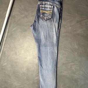 VIP Women's Faded Blue Skinny Jeans